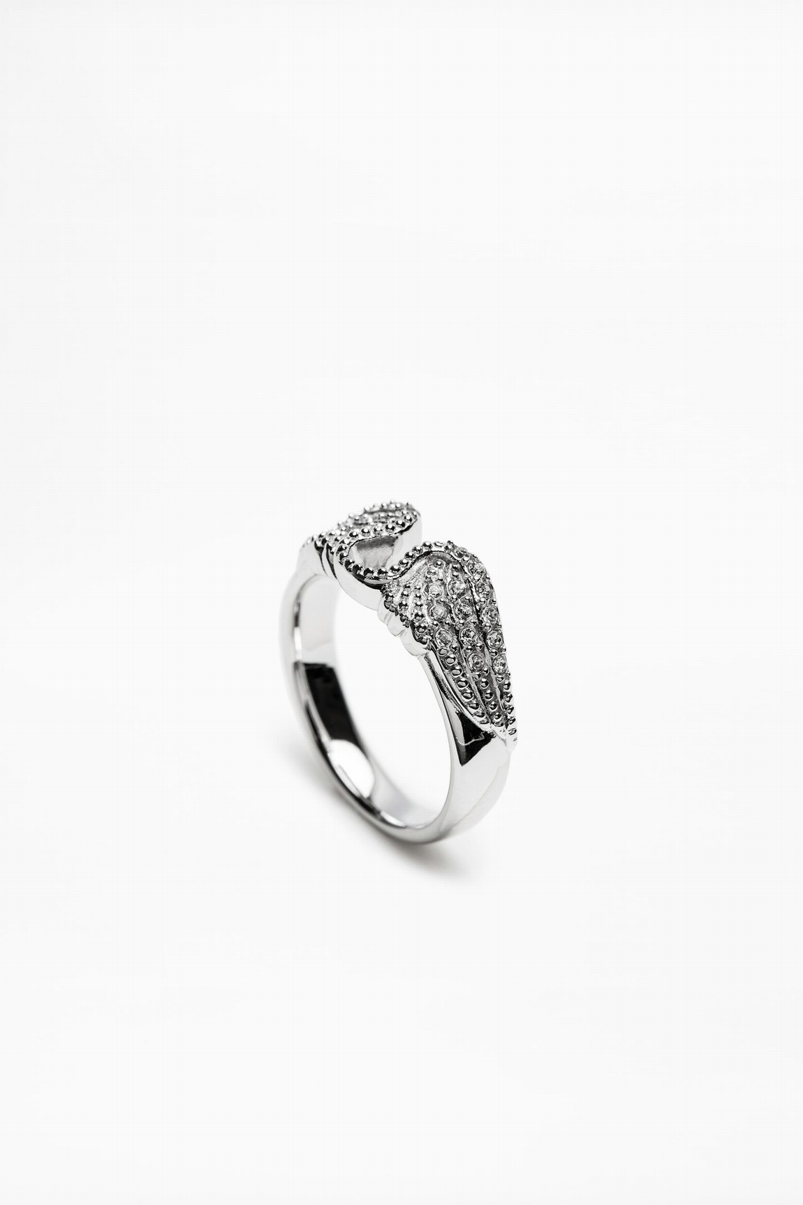 Zadig&Voltaire クリスタル リング Zadig&Voltaire Rock Square Signet Ring | Silver | FARFETCH